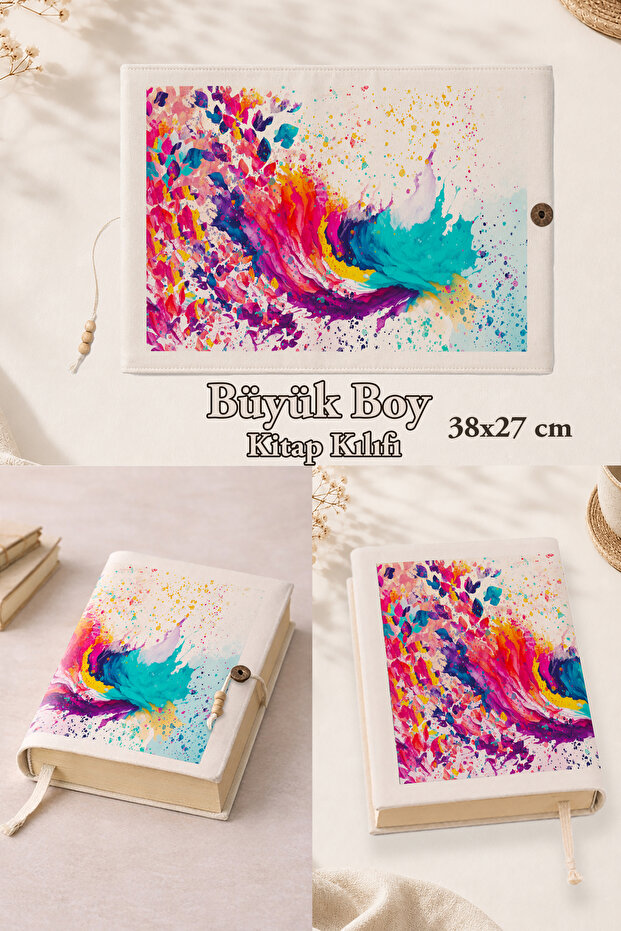 Dreamscape Collection | 38X27 cm Large Book Cover | Rahle Size Compatible