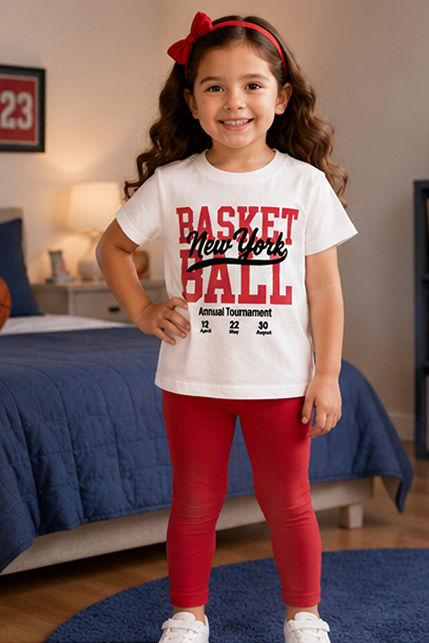 Girls Graphic T-Shirt Short Sleeve
