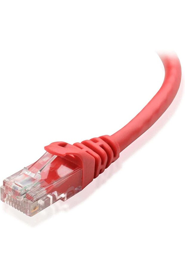 Cat6 Snagless Copper 50 micron Gold Plated Ethernet Patch Cable (Red, 3 metre)