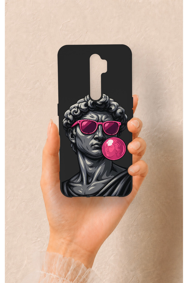 Oppo A9 2020 Compatible Pop David Patterned Silicone Case