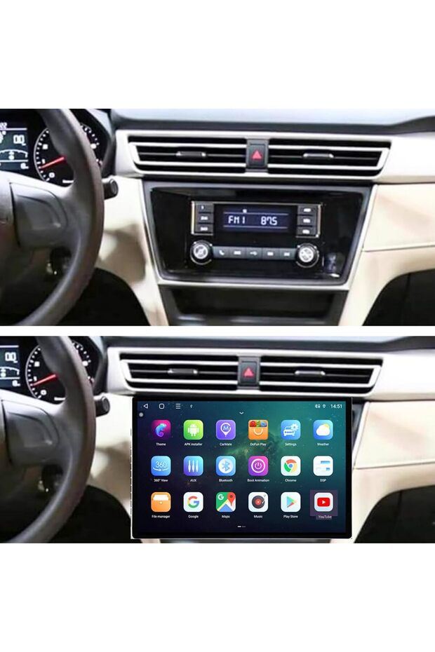 شاشة أندرويد MG5 مقاس 13 بوصة موديل 2019-2023 مع دعم Apple CarPlay اللاسلكي وAndroid Auto وكاميرا خلفية مدمجة AHD (4 جيجابايت رام، 32 جيجابايت روم)