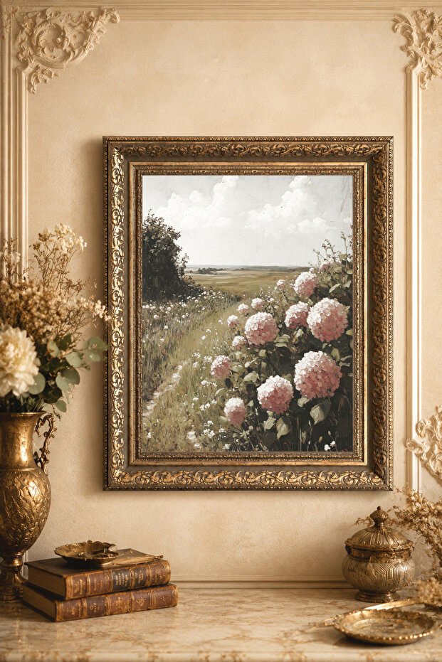 Vintage Framed Painting, Classic Antique Framed Painting Models