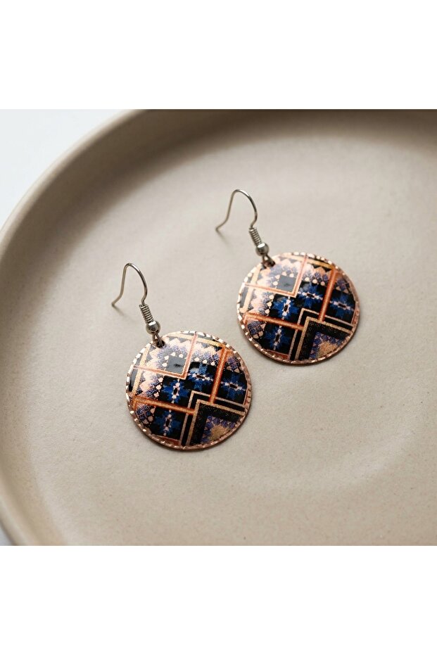 New Series 1785 Bijouterie Earrings 100% Handmade Copper