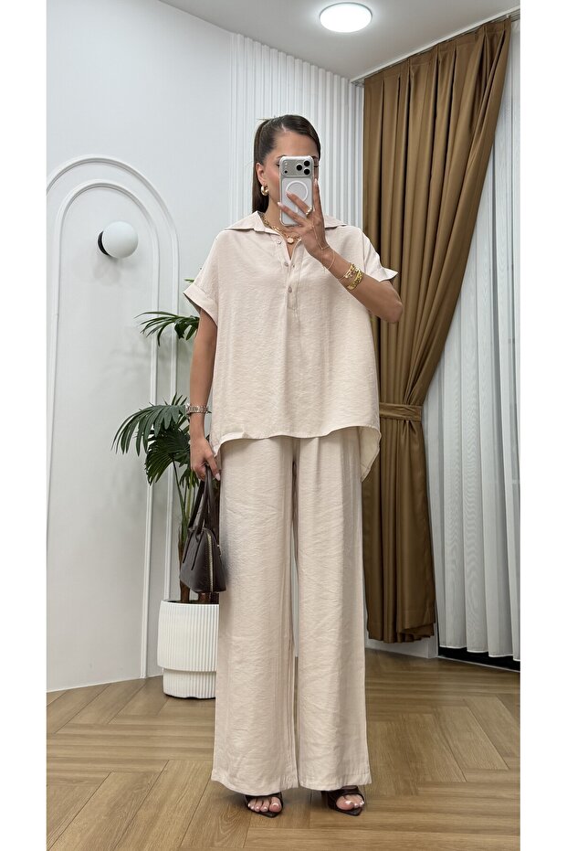 Tencel Buttoned Suit
