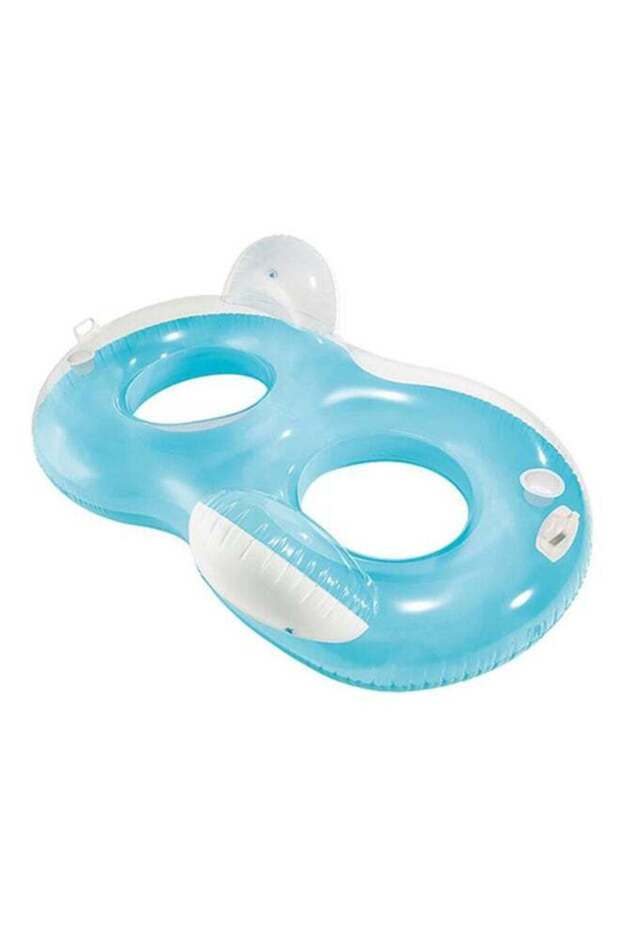 , Double Pillow Back Lounge Pool Float