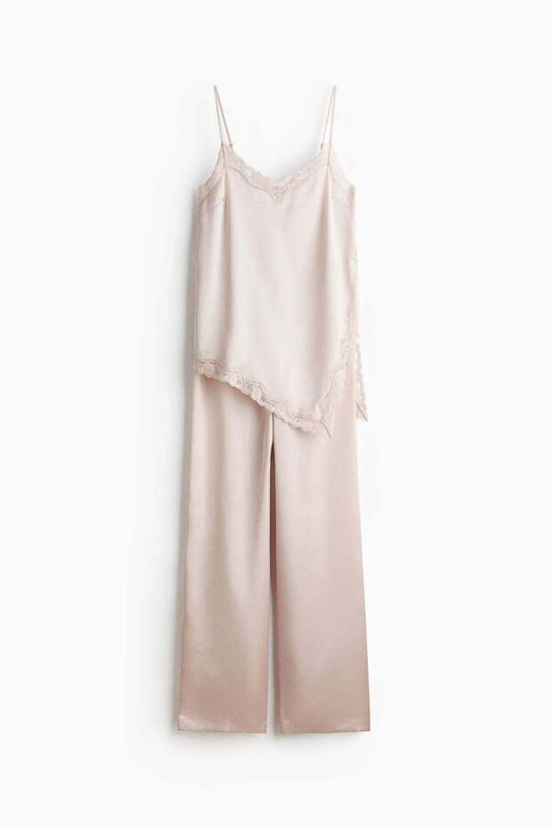 Satin pyjamas