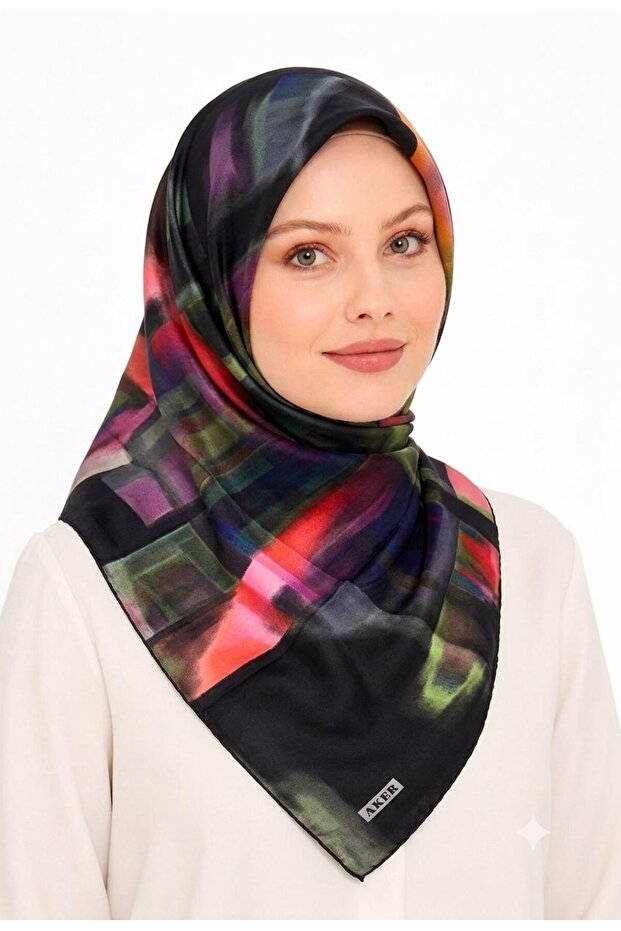وشاح حرير سورا - ربيع وصيف 2026 -A9154701A-314