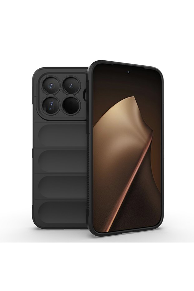 Xiaomi 15t Pro Case Camera Protected Flexible Silicone with Finger Strip Vrdr