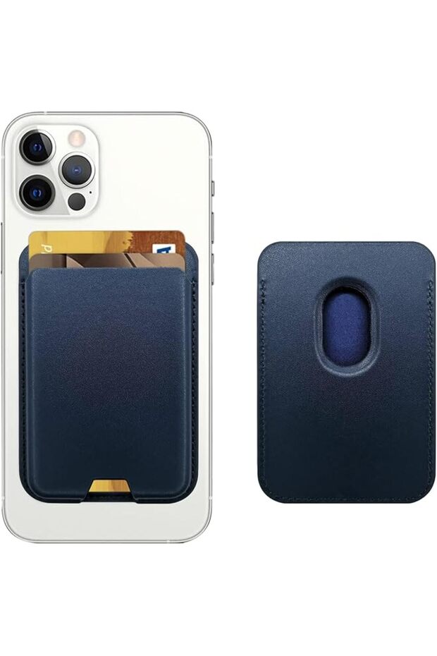 Magnetic Wallet Card Holder, Compatible with Mag-Safe for iPhone 17, 16, 15, 14, 13, 12 Pro Max Air Plus Models.