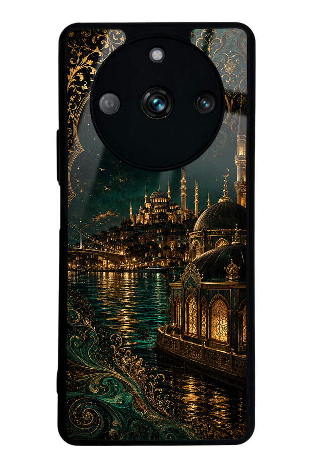 Realme 11 Pro Emerald Bosphorus Palace Design Glossy Phone Case