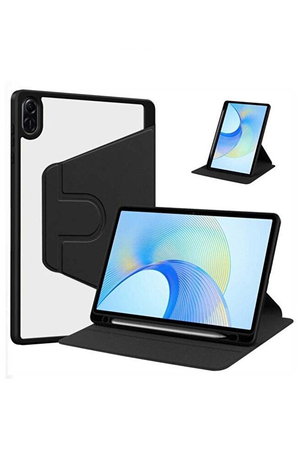 غطاء حماية لجهاز Honor Pad X9 مقاس 11.5 بوصة، حافظة واقية للتابلت، أكريليك 360 درجة ° تصميم دوار، خاصية التنبيه/النوم التلقائي، جلد ناعم