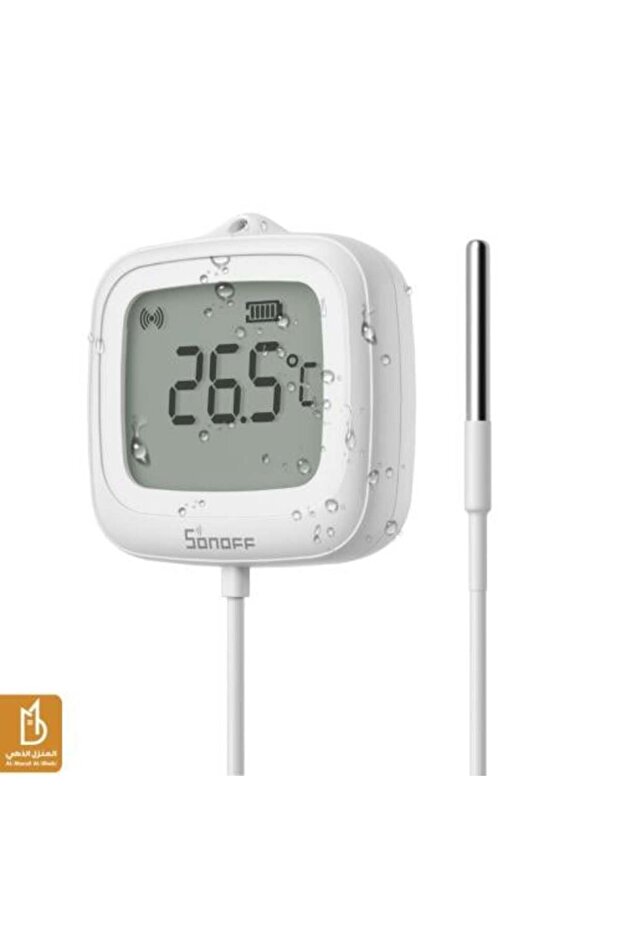 مقياس حرارة ذكي SNZB-02LD IP65 بتقنية زيجبي مع شاشة LCD (إصدار المسبار)