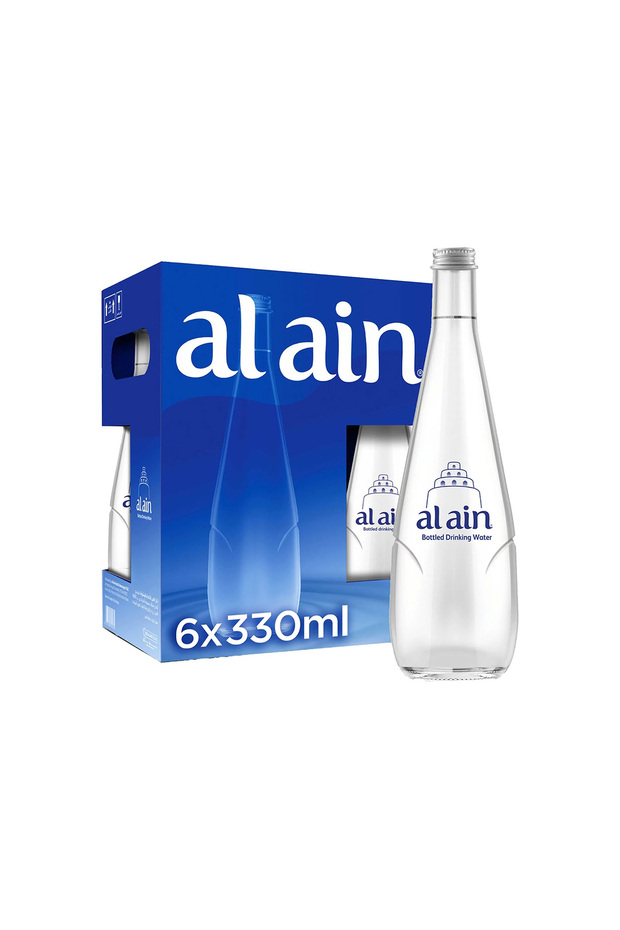 Bottled Drinking Water (Glass Bottles) 6 x 330ml