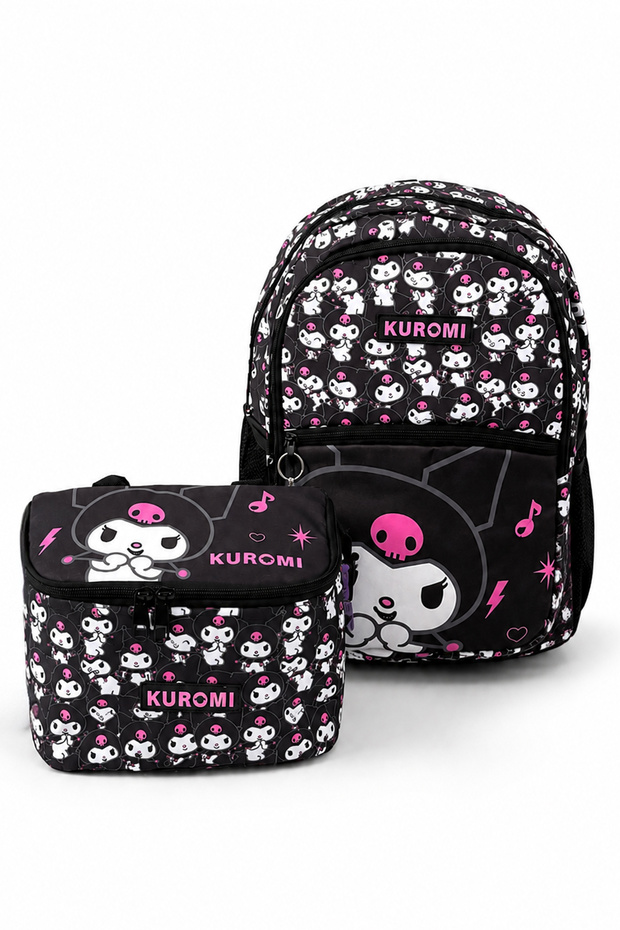 Licensed 2-Piece School Bag Set Backpack Lunch Bag Girls' Primary School School Set