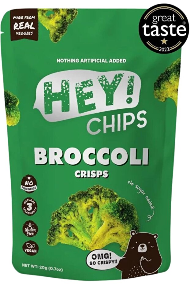 Hey! Broccoli Crisps (20g)