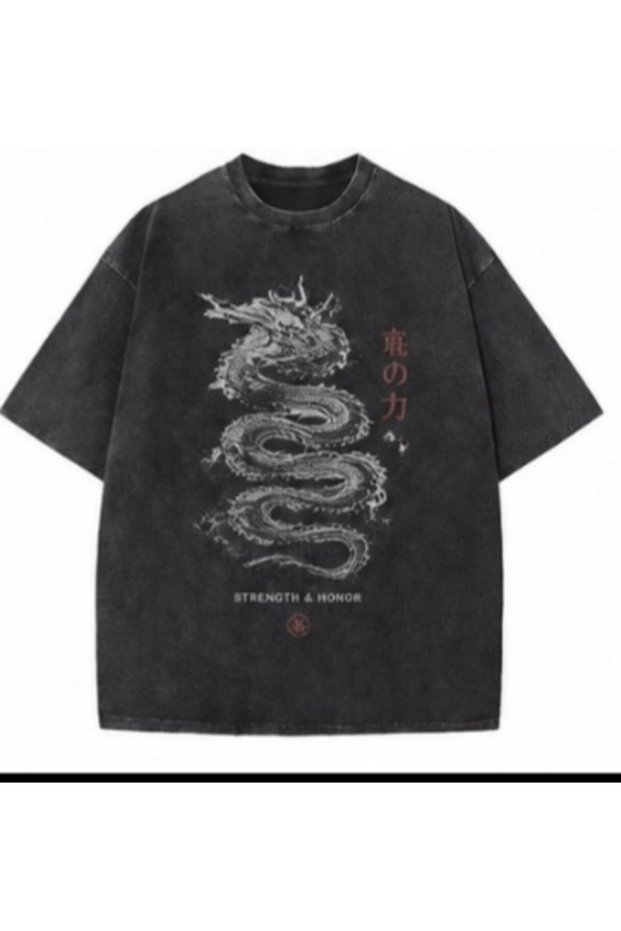 Unisex Colorful Oversize Printed T-Shirt Streetwear Comfortable Fit Daily Premium