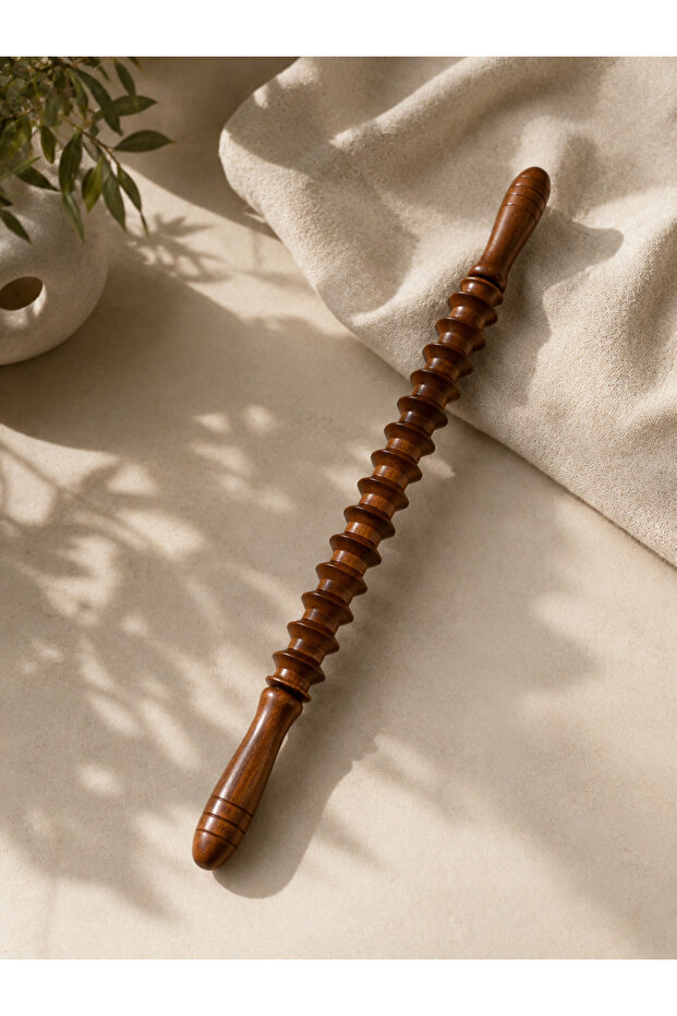 Professional Wooden Massage Stick Cellulite Massage Roller Full Body Use