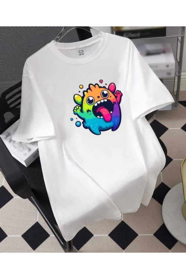 Unisex Printed oversized T-shirt