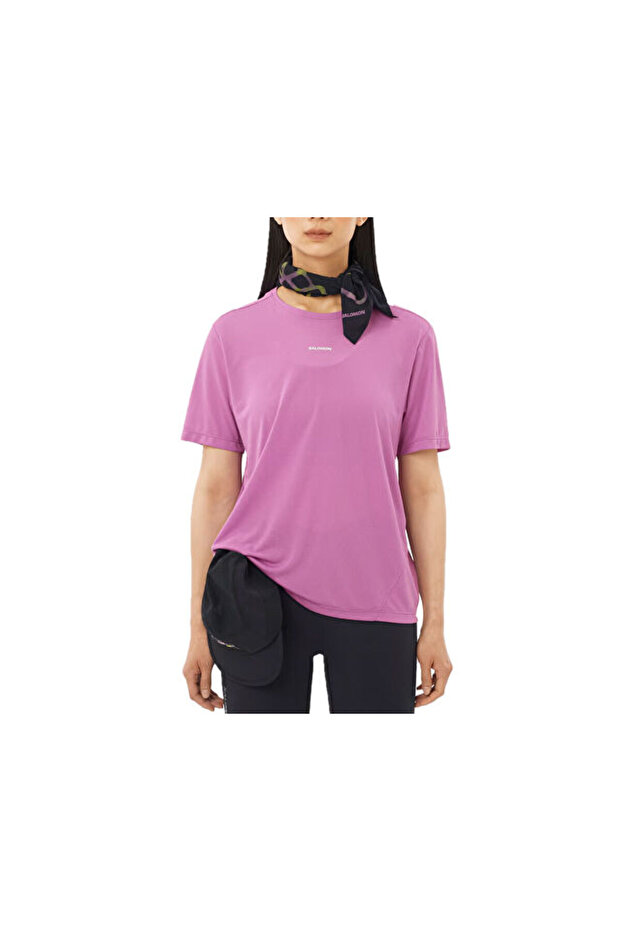Shakeout Core Ss Tee W Women's Running T-Shirt Lc2776200 Pink