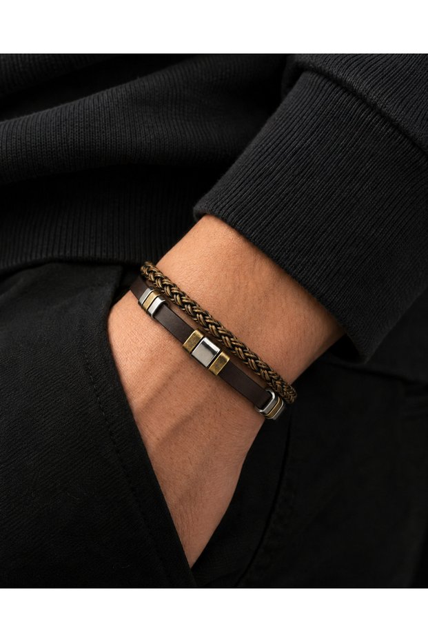 Voq+ Premium Leather Bracelet D0021