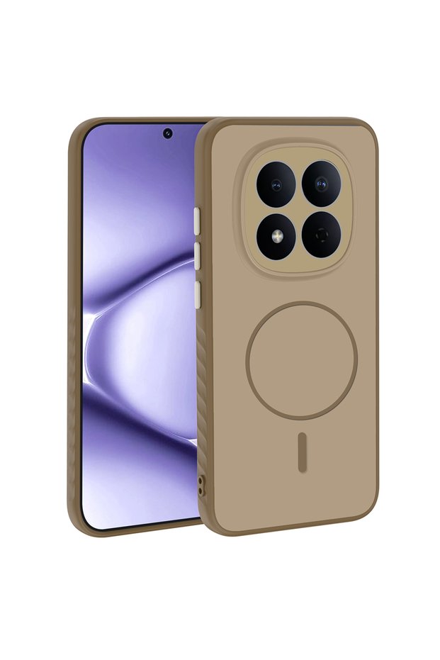 Xiaomi Redmi Note 15 Pro 4g Case with Camera Lens Protection, Magsafe Compatible Silicone Omsy