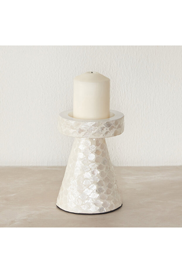 Florian Capiz and Bamboo Pillar Candleholder