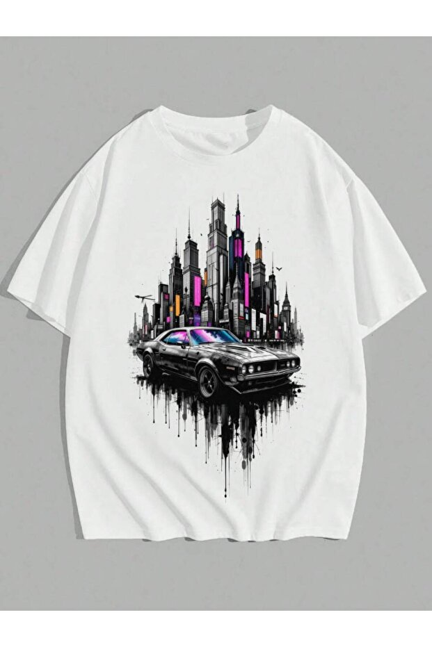 🔥 Unisex Oversize 100% Cotton Crew Neck Short Sleeve T-Shirt 🔥