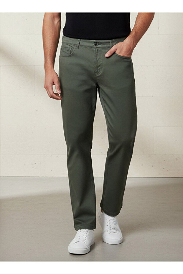 SOLID KNIT 5 POCKET TROUSER