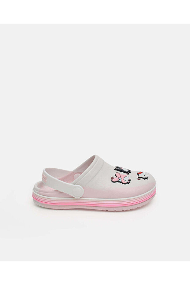 Girls Pink HK Friends Clog