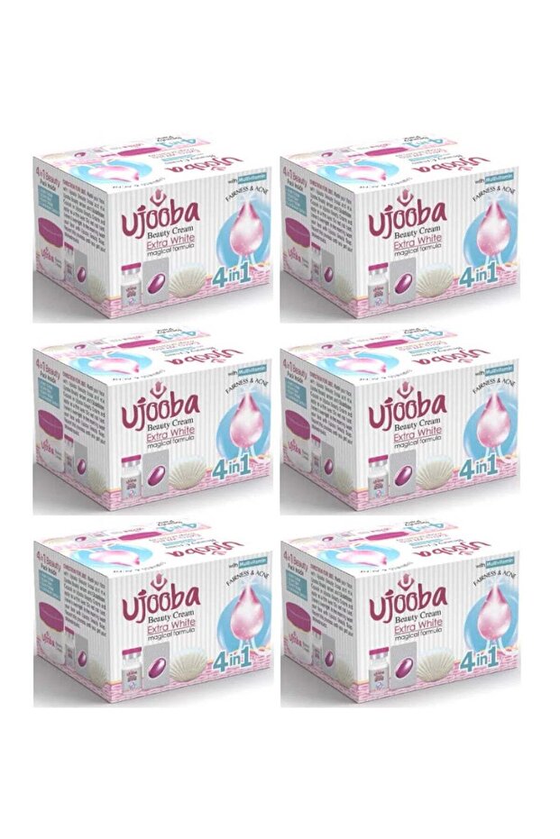 Beauty Cream Extra White Magical Formula Fairness & Acne with Multivitamin - Pack of 6