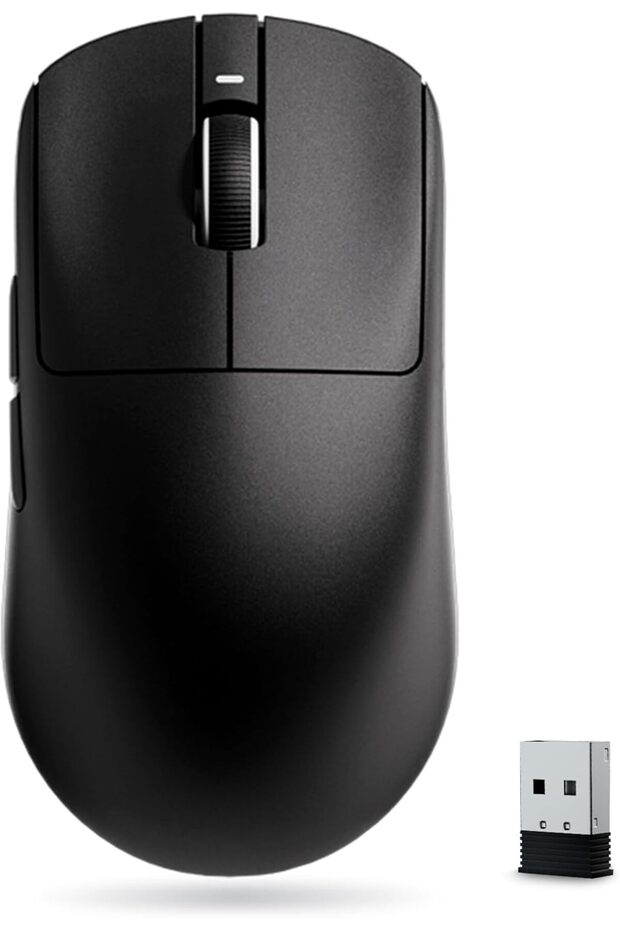 ماوس الألعاب اللاسلكي Dragonfly R1 S VXE، خفيف الوزن 55 جرام، مستشعر Exzero AI، قابل لتعديل DPI، معدل استجابة 1k، بطارية تدوم 150 ساعة، اتصال بلوتوث لاسلكي ثلاثي الأوضاع من Nerlink