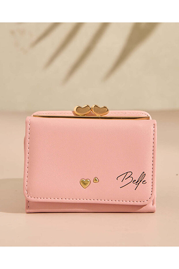 Girls Pink Embellished Purse