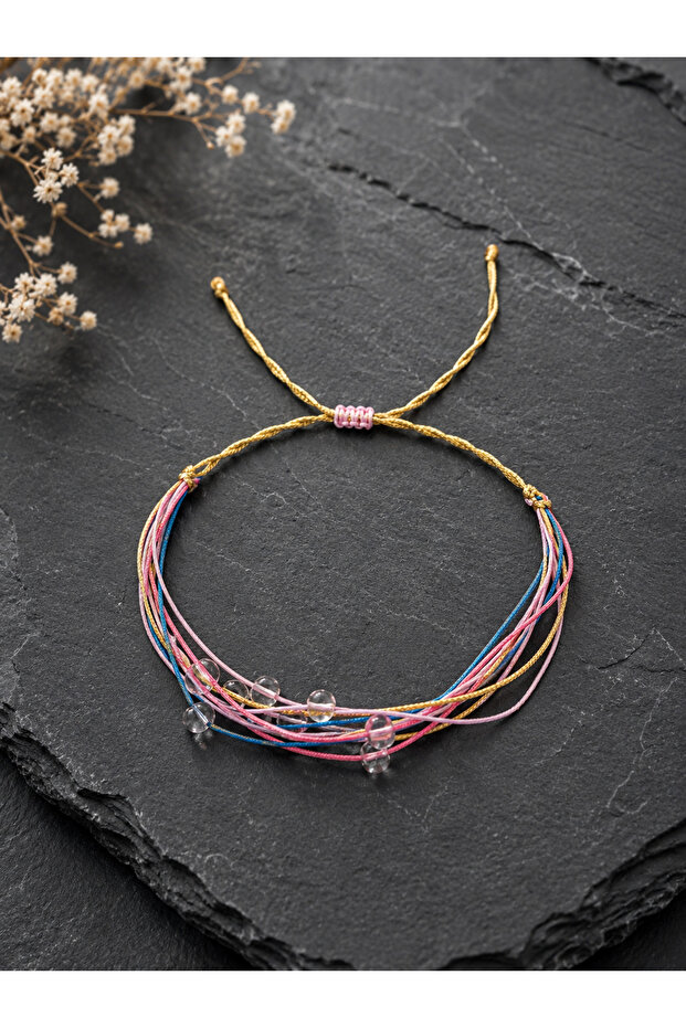 Pastel Color Multi Beaded Bracelet