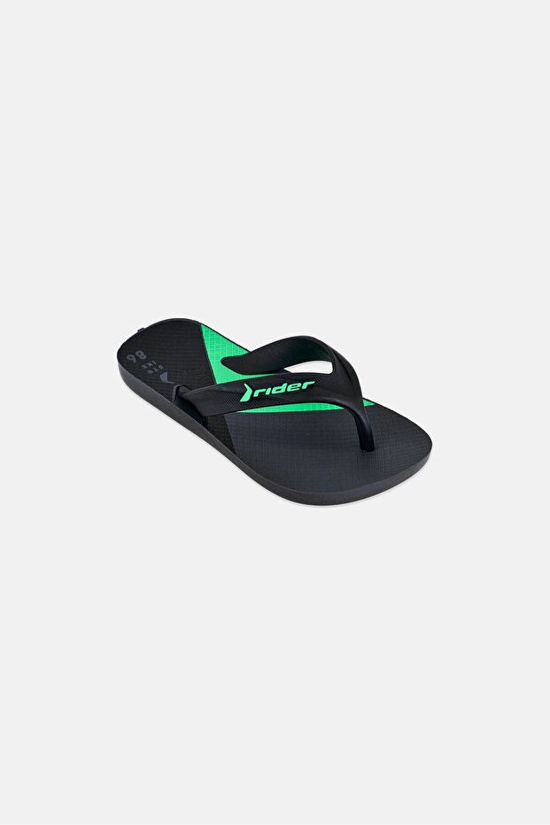 Kids Boy Strike Graphics Slip On Slippers, Black