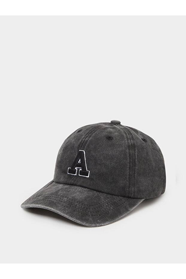 Charcoal (A) Embroidered Baseball Cap