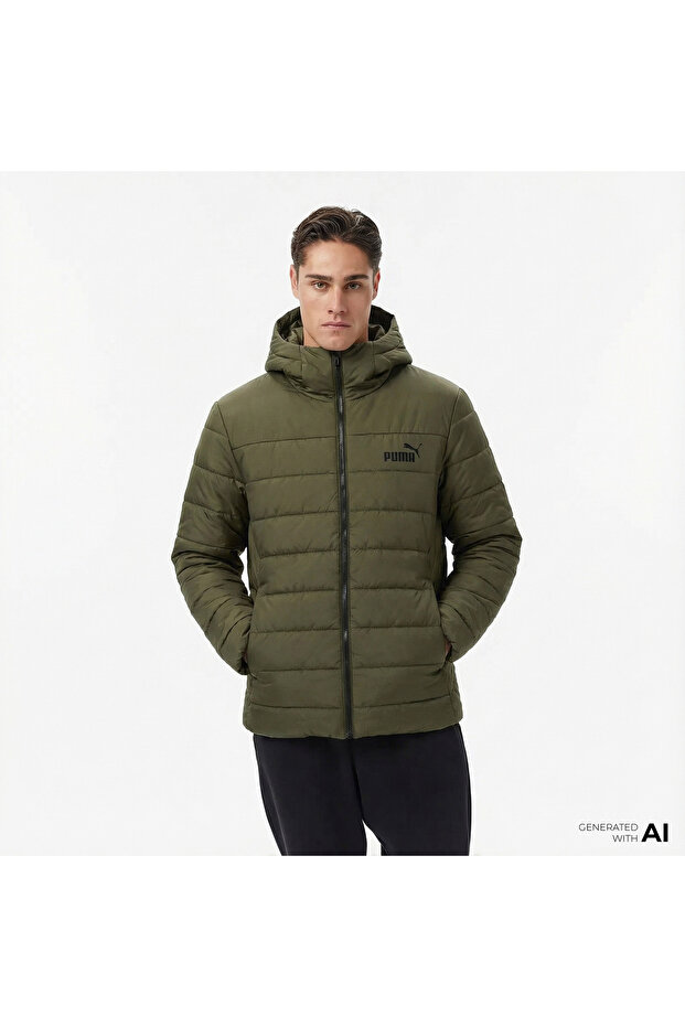 Ess Padded Jacket Green Men's Jacket