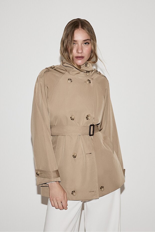 Oversize trençkot