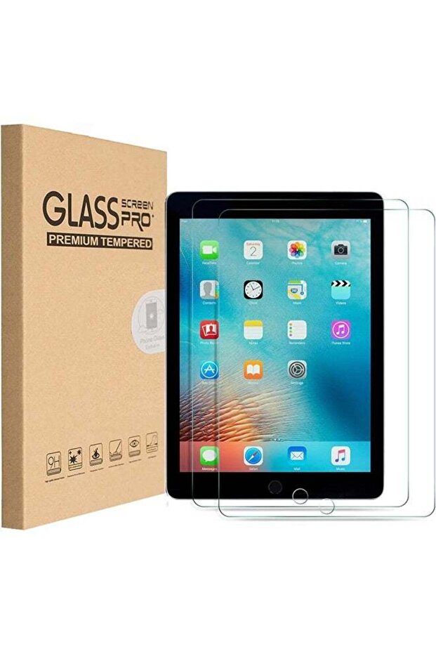 Mynexa 2 PACK Tempered Glass Screen Protector for New Apple iPad Mini 5 2019 and iPad Mini 4, Pre