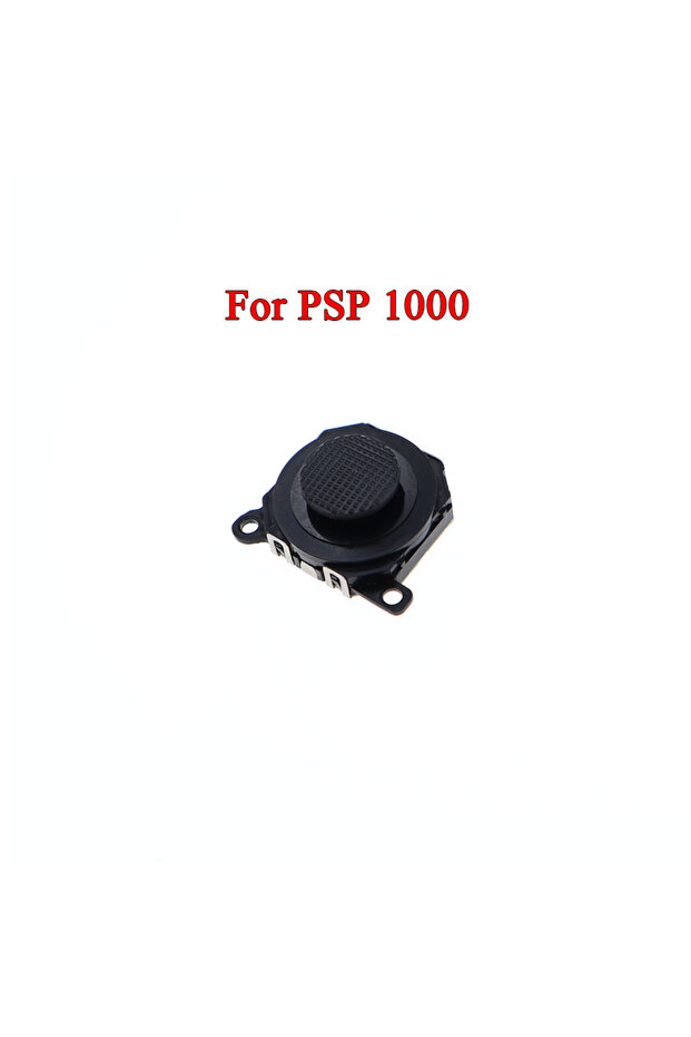 عصا تحكم تناظرية ثلاثية الأبعاد (3D) لجهاز PSP 1000، متوافقة مع PSP 1000 و 2000 و 3000، غطاء عصا التحكم، زر، قضيب موصل، قطع غيار
