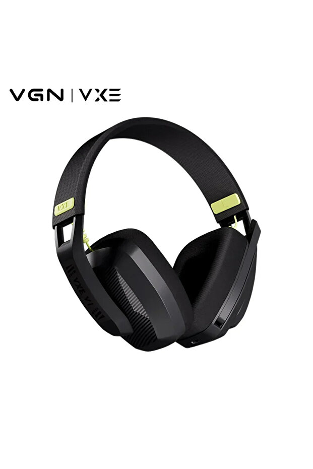 Black VGN VXE Siren V1 Gaming Headset Bluetooth 5.3/2.4g Dual-mode Lightweight Headphone With Microp