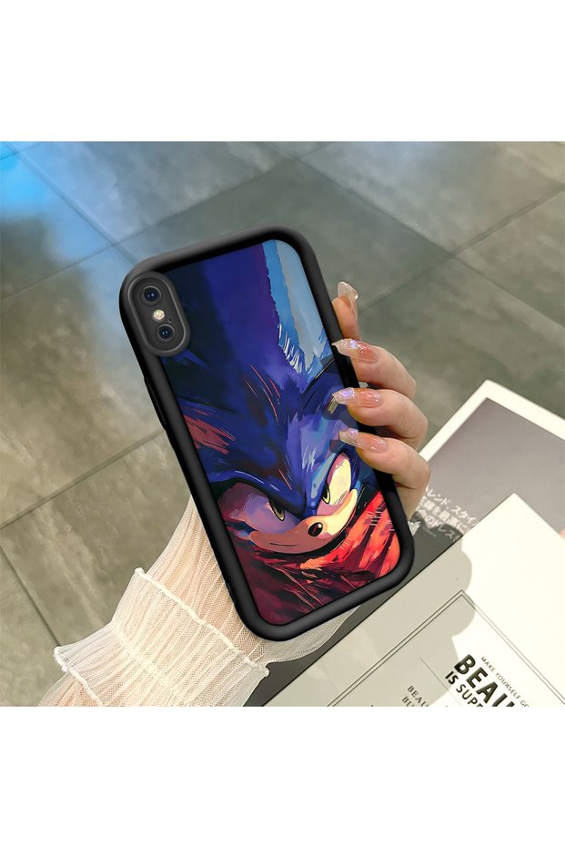 حافظة سيليكون سوداء متوافقة مع هاتف iPhone XS Max، مقاومة للصدمات مع حماية للكاميرا