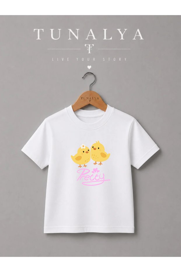 Tunalya Kids T-Shirt Cute Premium Printed Unisex Cotton T-Shirt