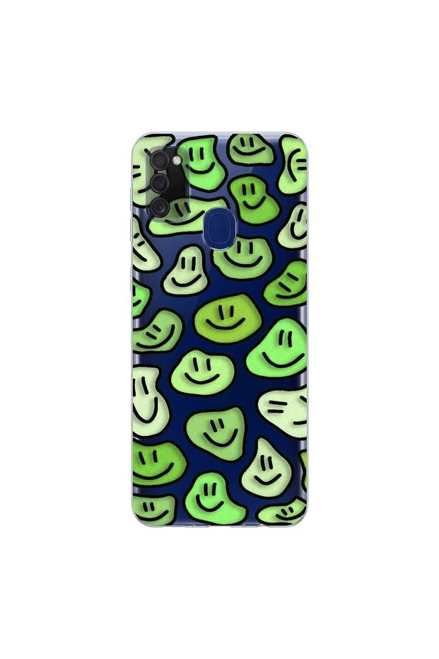 Samsung Galaxy M21 Compatible Wallpaper 9 Design Transparent Case