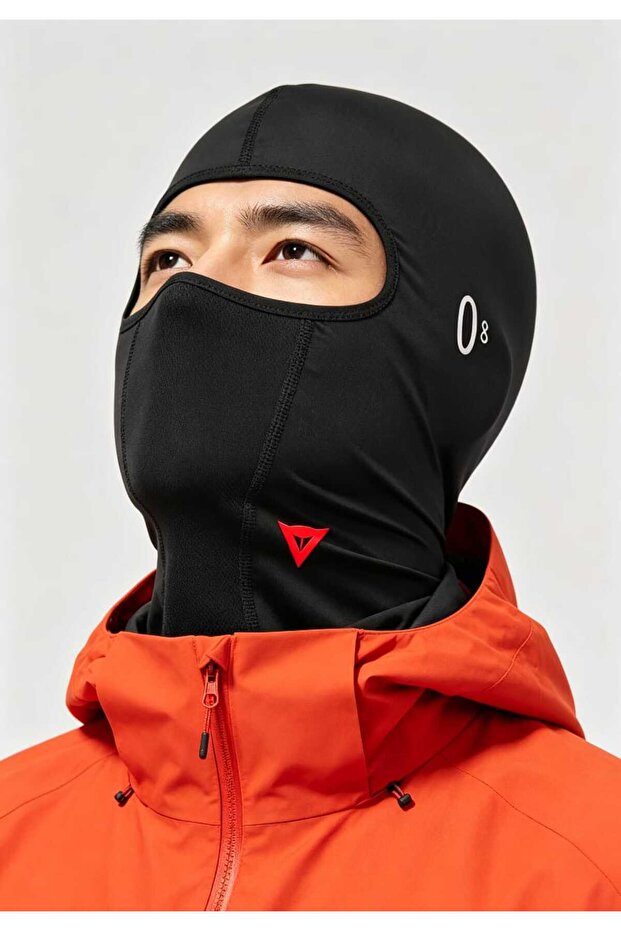 غطاء رأس حراري طويل فاخر بشعار Dainese للصيف