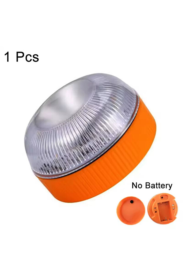 1PC Led Car Emergency Light Flashing Light Magnetic Induction Road Accident Light Portable Strobe Wa