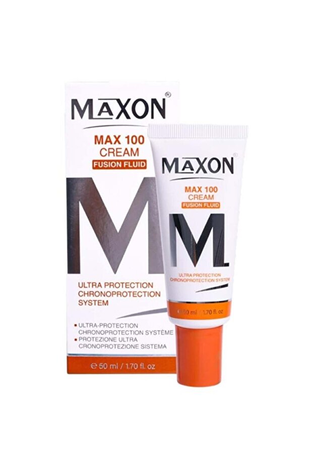 كريم واقي الشمس ماكس 100 بمعامل حماية SPF 50 من ماكسون - 50 مل