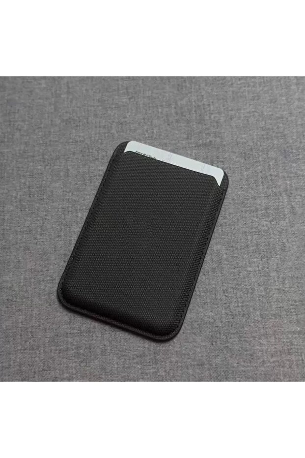 Woven Fabric Magnetic Wallet Card Holder Compatible with All Series Supported by Magsafe, Comes with Special Box