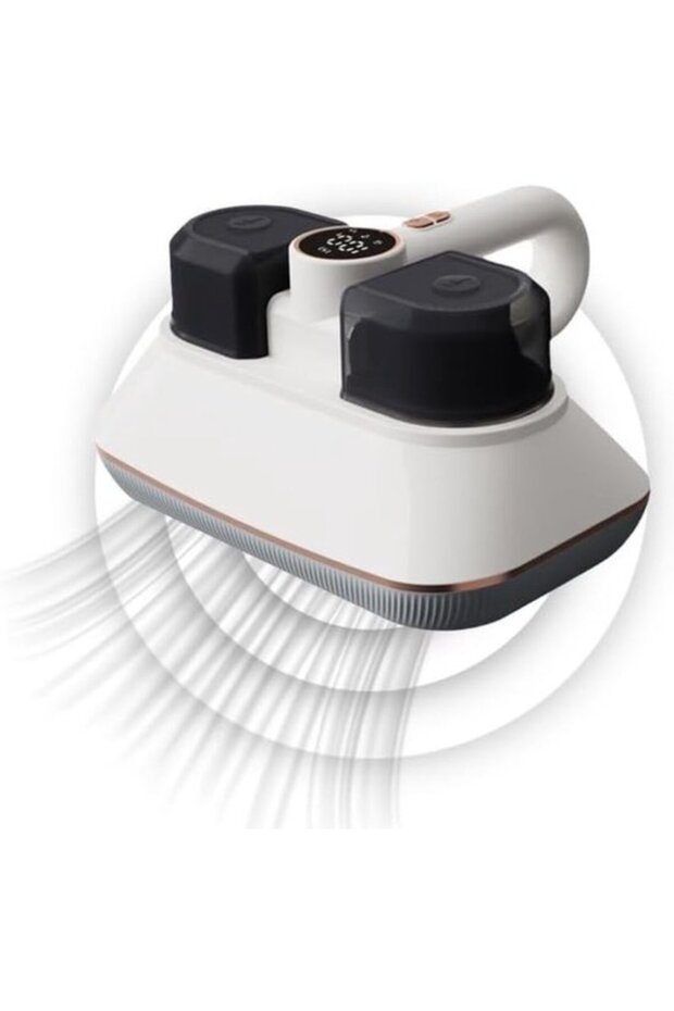 Dust Mite Vacuum Cleaner Mite Vacuum Mattresses UV Light 3 Suction Levels LED Screen Dual Dust Bin