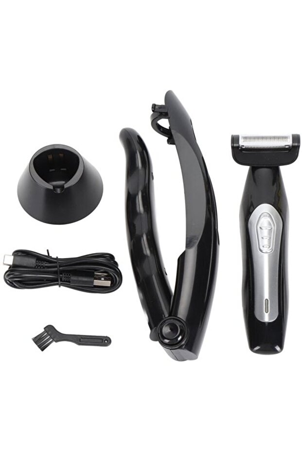 Back Trimmer for Men - Back Hair Removal - Safe and Comfortable - Detachable Handle - Full Body Trimmer - Ideal for