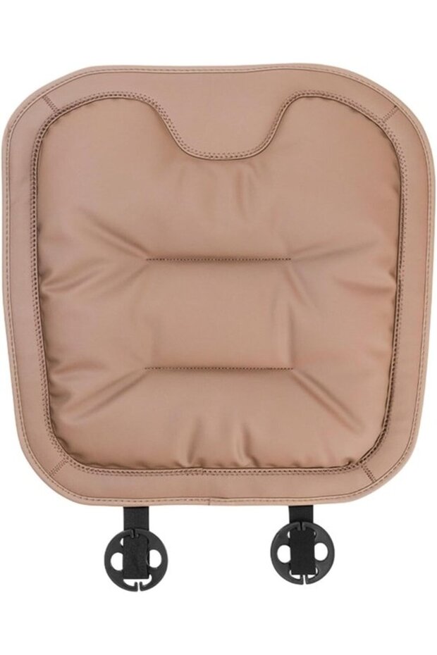 Seat Cushion Car Protection Pad Leather Cushion for Drivers Men 46 x 46 x 3.5 cm